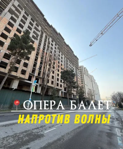 1-комн. квартира, 17 этаж, 51 м², Оперка