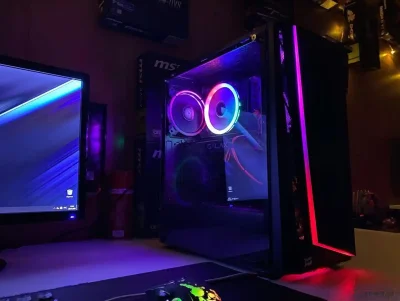 Персональный компьютер core i5 12400F/RTX 4060 8GB/SSD 512GB/HDD 1TB