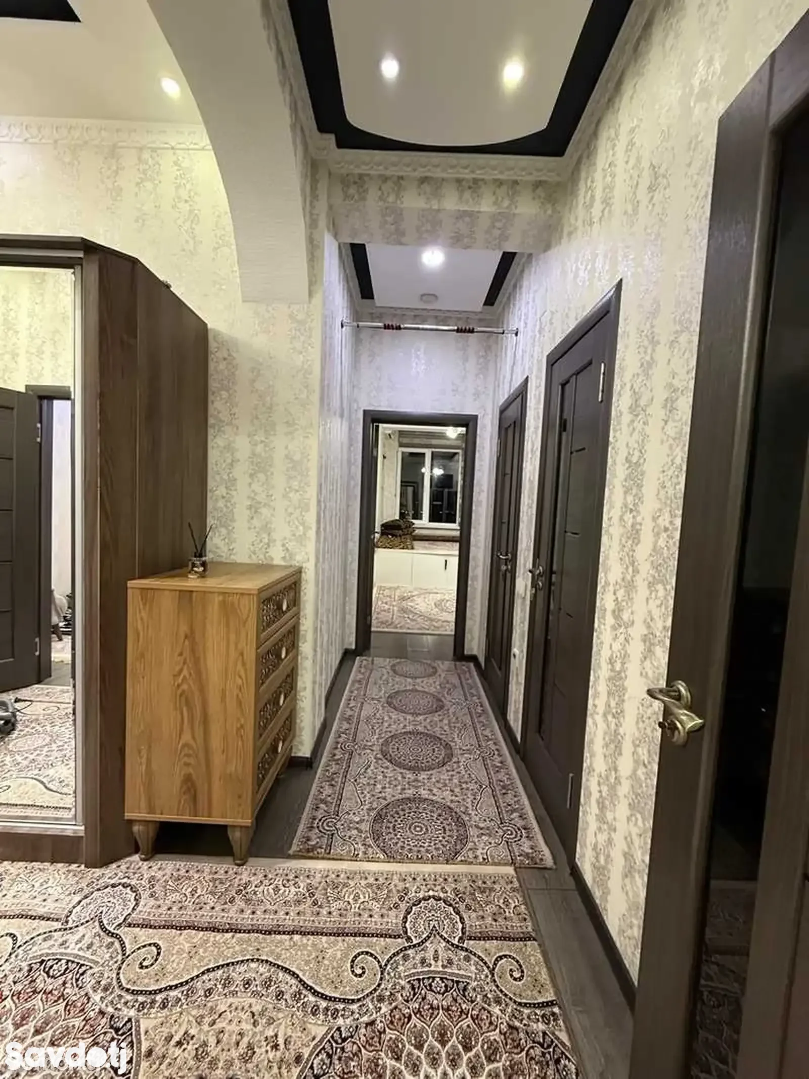 3-комн. квартира, 10 этаж, 90м², Рудаки 179, доми Ёвар