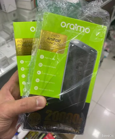 Внешний аккумулятор Power Bank 20000mAh Dark Grey