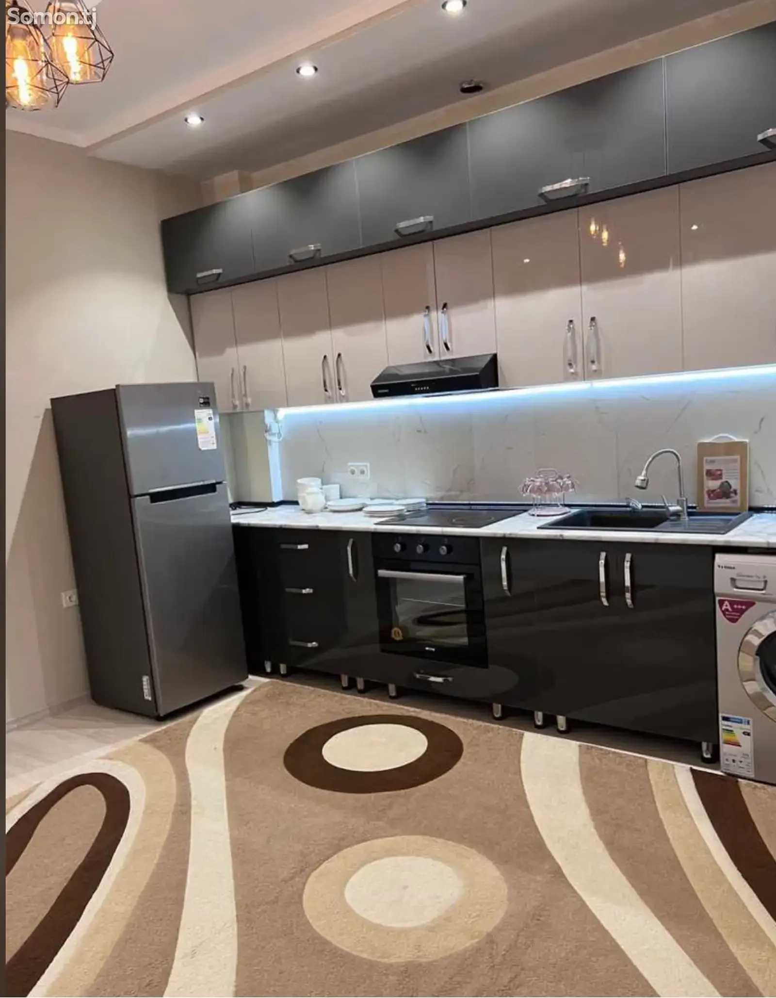 2-комн. квартира, 4 этаж, 77м², Караболо