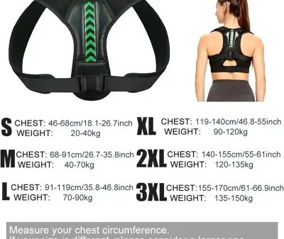 Пояс-корсет для коррекции осанки для спину YC Normal Upper Back Support