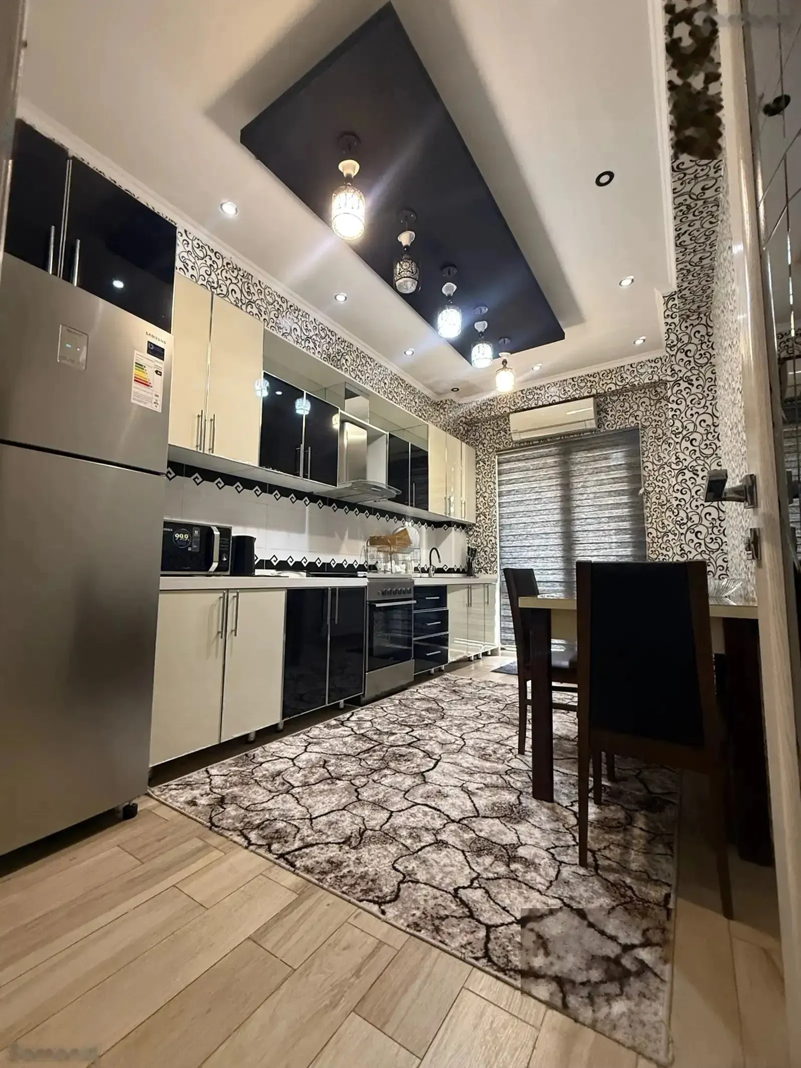 3-комн. квартира, 9 этаж, 100м², Исмоили Сомони