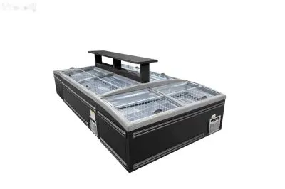 Витрина морозильник и холодильник