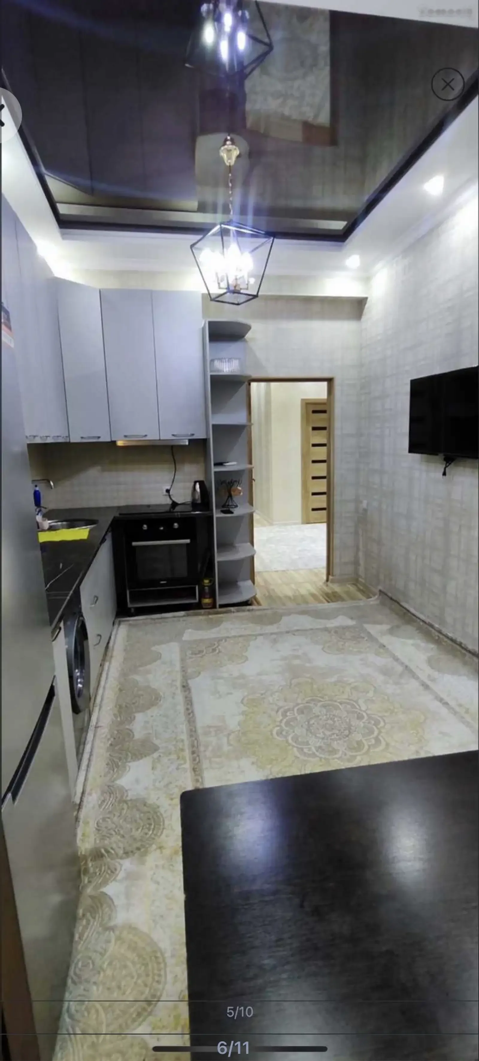 2-комн. квартира, 14 этаж, 75м², Голубой экран танка