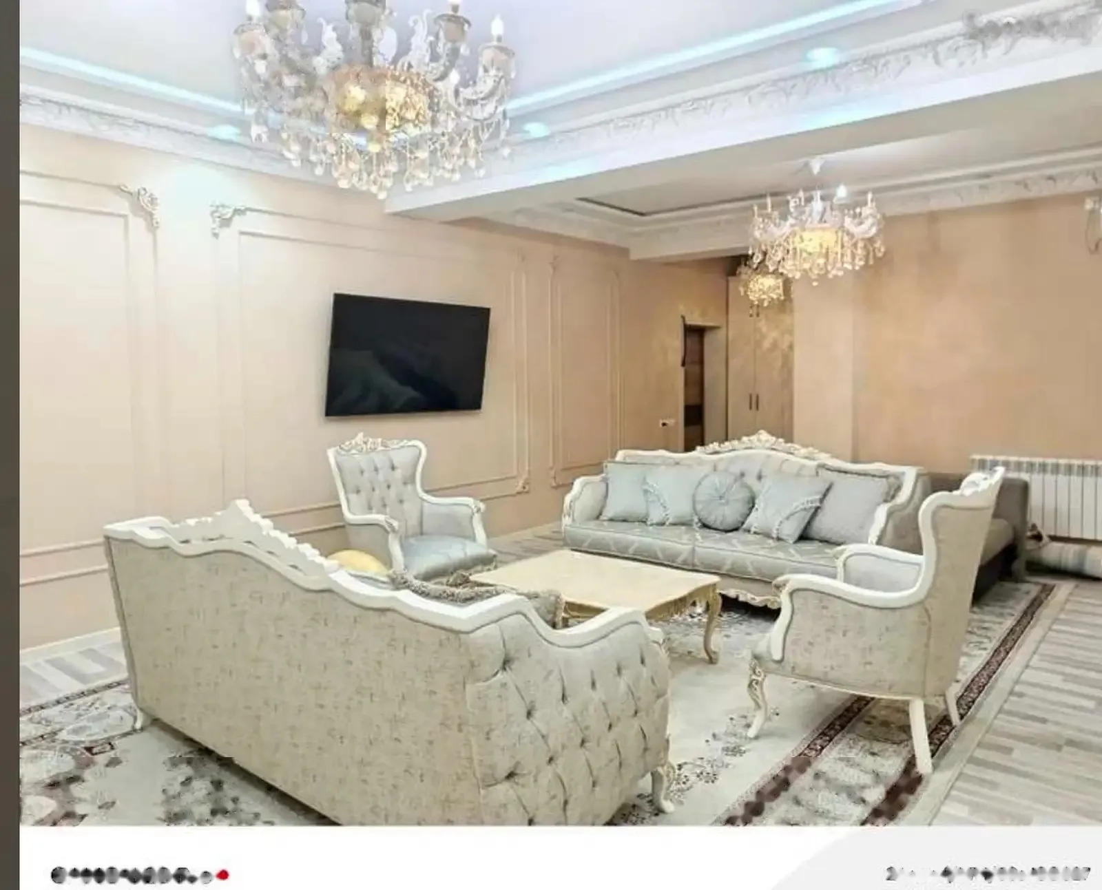 3-комн. квартира, 9 этаж, 132м², сомони