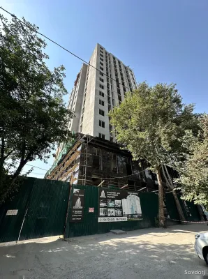 1-комн. квартира, 9 этаж, 61 м², Танк, Улица Академиков Раджабовых, Центр, Шохмансур