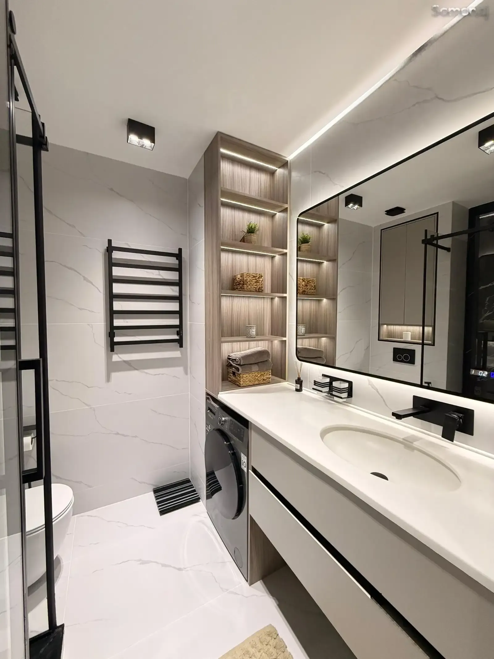2-комн. квартира, 18 этаж, 45 м², Овир, над супермаркетом Ёвар