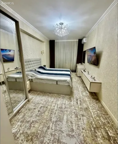 2-комн. квартира, 15 этаж, 121м², Сомони