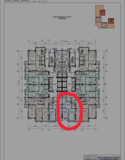 2-комн. квартира, 12 этаж, 64 м², Сино 82мкр