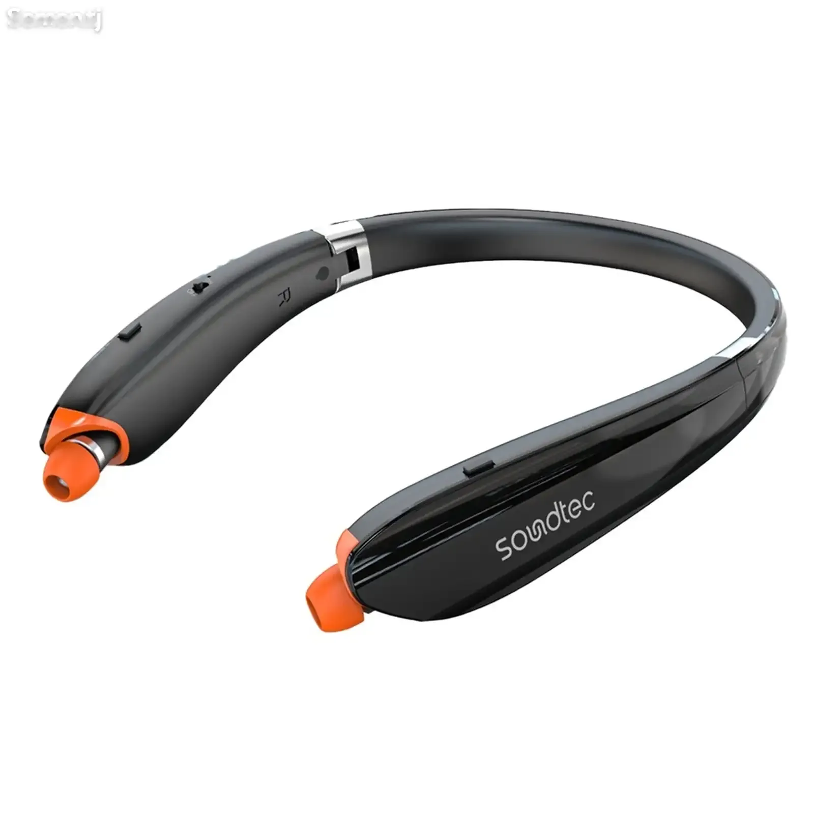 Беспроводные наушники Porodo Soundtec Bluetooth Neck Band with Extendable Earbud