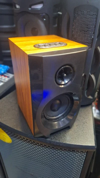 Деревянная bluetooth-Колонка JQS401 — миниатюра 5