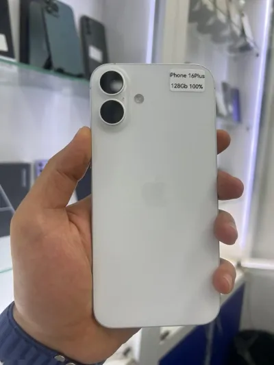 Apple iPhone 16 Plus, 128 gb, White