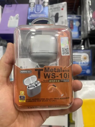 Беспроводные наушники Remax TWS-10i metal