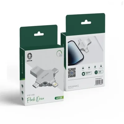 Флеш накопителя Green Lion 4 in 1 USB Flash Drive 64GB