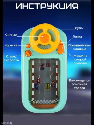 Настольная игра за рулем