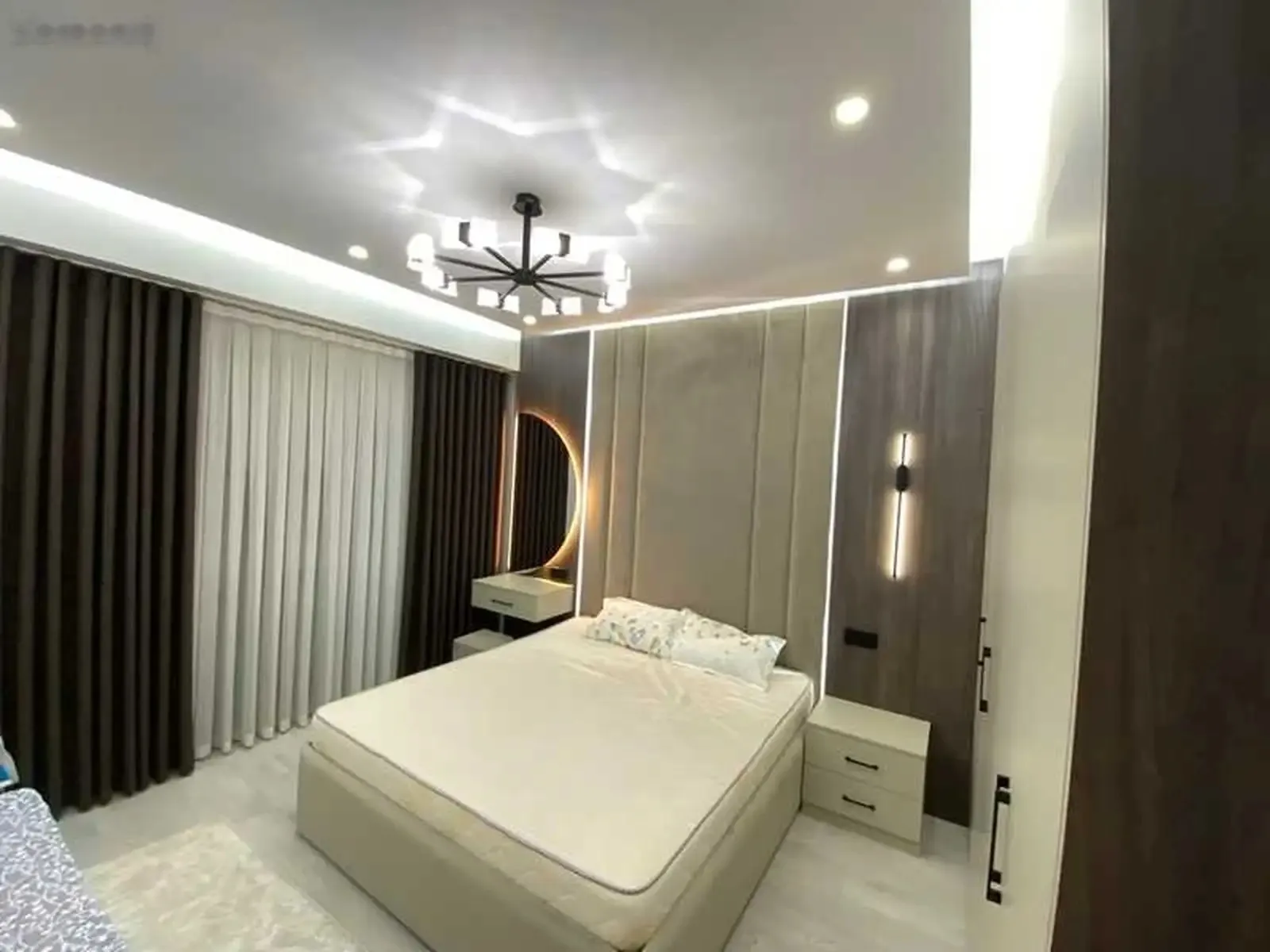 3-комн. квартира, 16 этаж, 80м², Бустон Сити