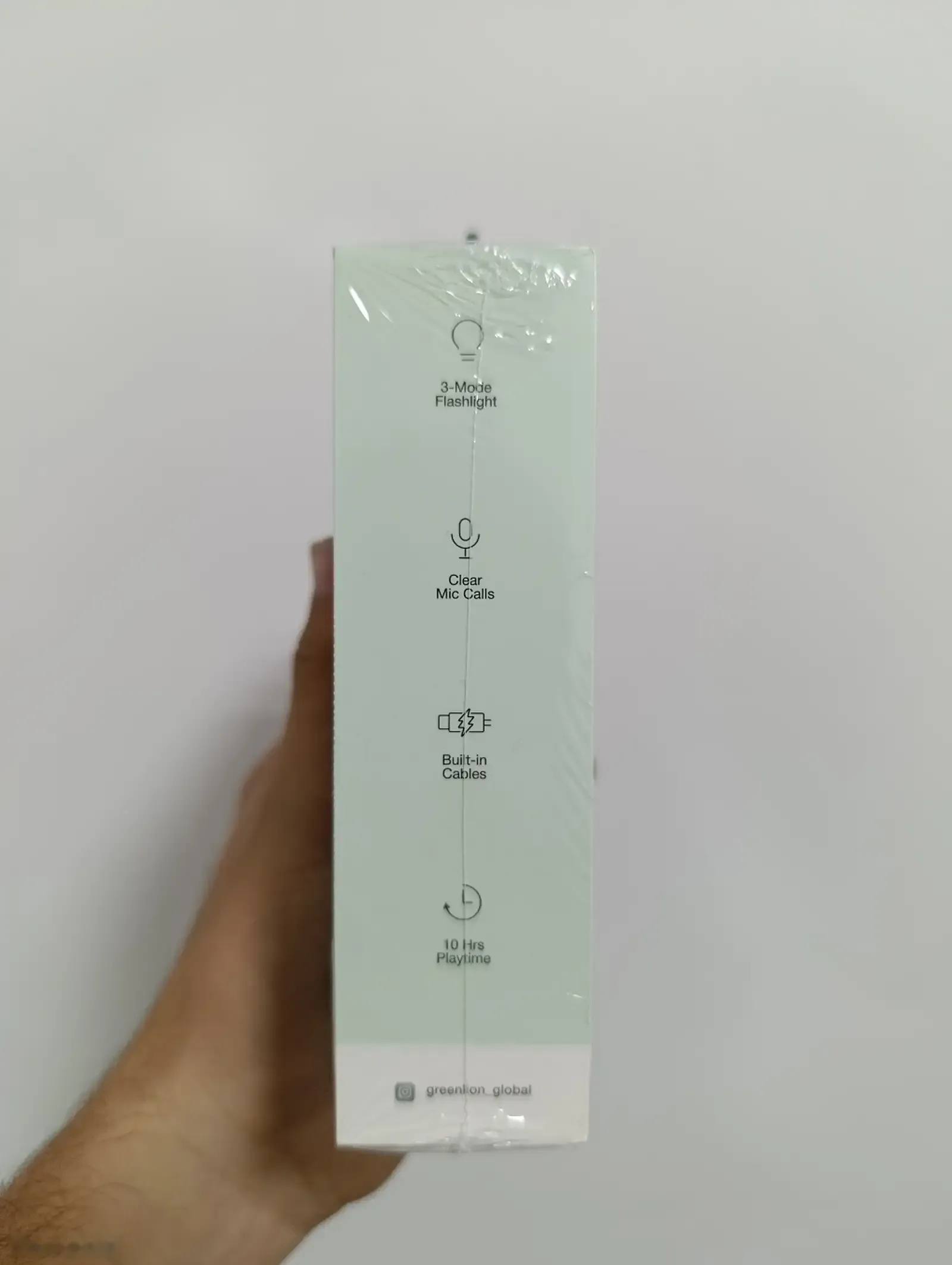 Универсальный повербанк Green Lion All-in-One 10 000 mAh белый