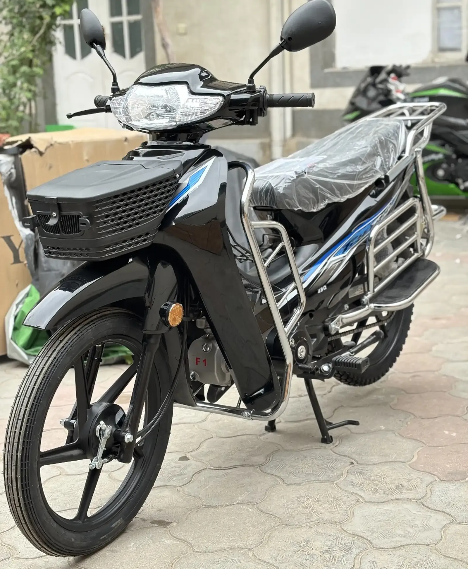 Скутер Утка 110куб 2025 Black