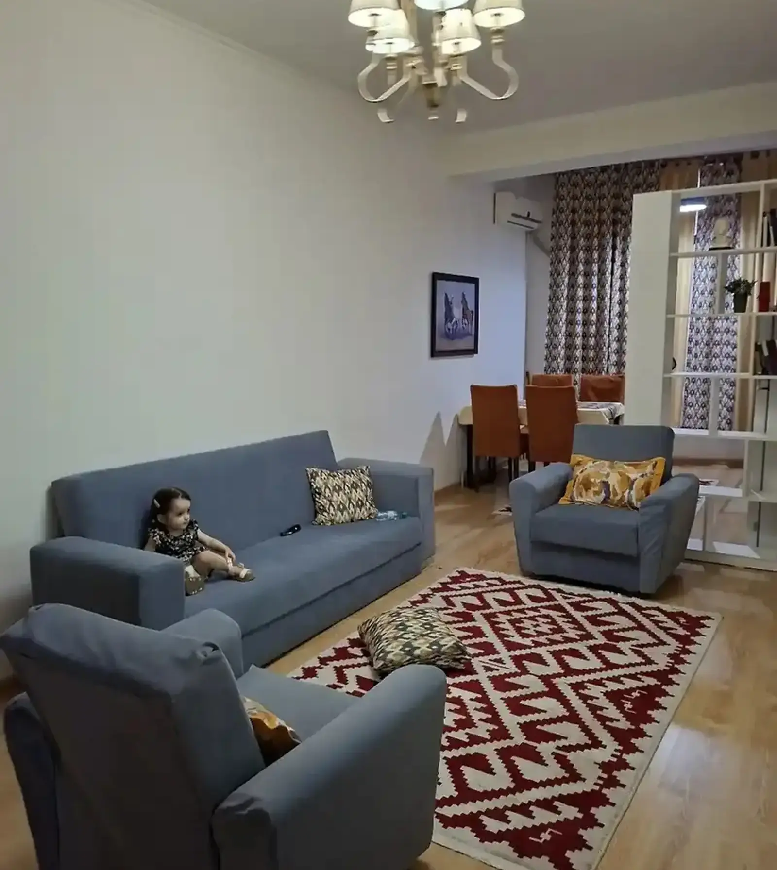 2-комн. квартира, 9 этаж, 73м², кинотеатри Ватан