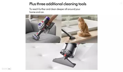Беспроводной пылесос Dyson V8 Absolute Yellow/Nickel, UK Version