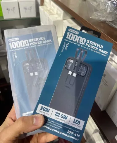 Внешний аккумулятор Remax RPP-619 10000mAh, черный