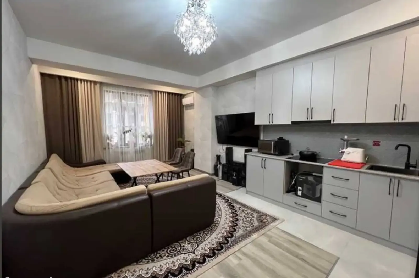 2-комн. квартира, 9 этаж, 66 м², Шохмансур