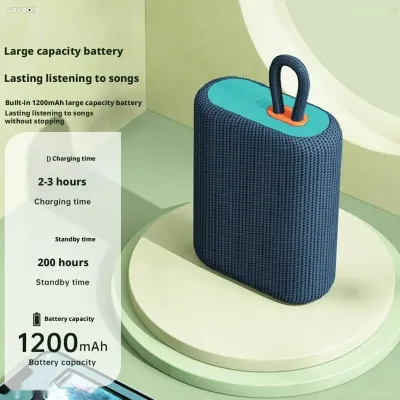 ZUZG ZE-BS05 Mini Portable Bluetooth Speaker Blue