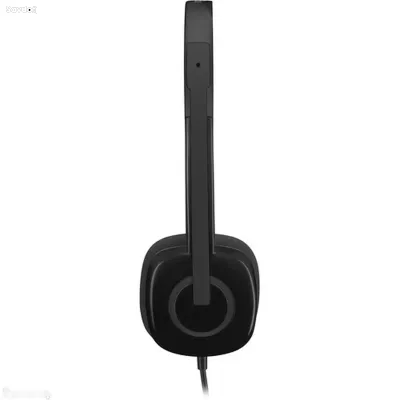 Гарнитура Logitech H151 Stereo Headset с шумоподавлением 3.5 мм Black