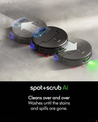 Робот-пылесос Dyson Spot+Scrub AI с функцией сухой и влажной уборки