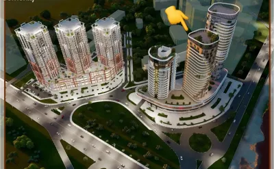 3-комн. квартира, 16 этаж, 160 м², Цирк