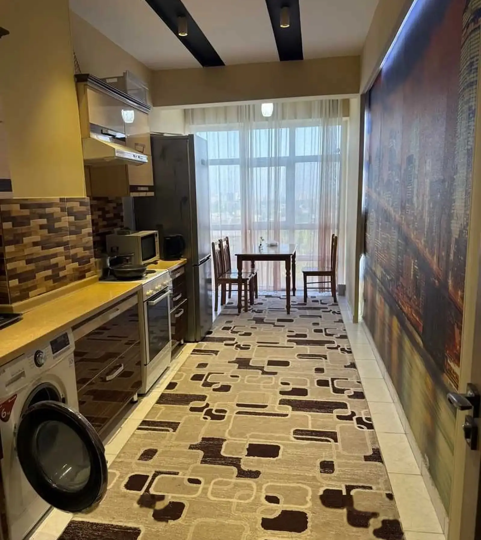 3-комн. квартира, 8 этаж, 100м², кохи борбад