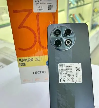 Tecno Spark 30 pro 16/128Gb black