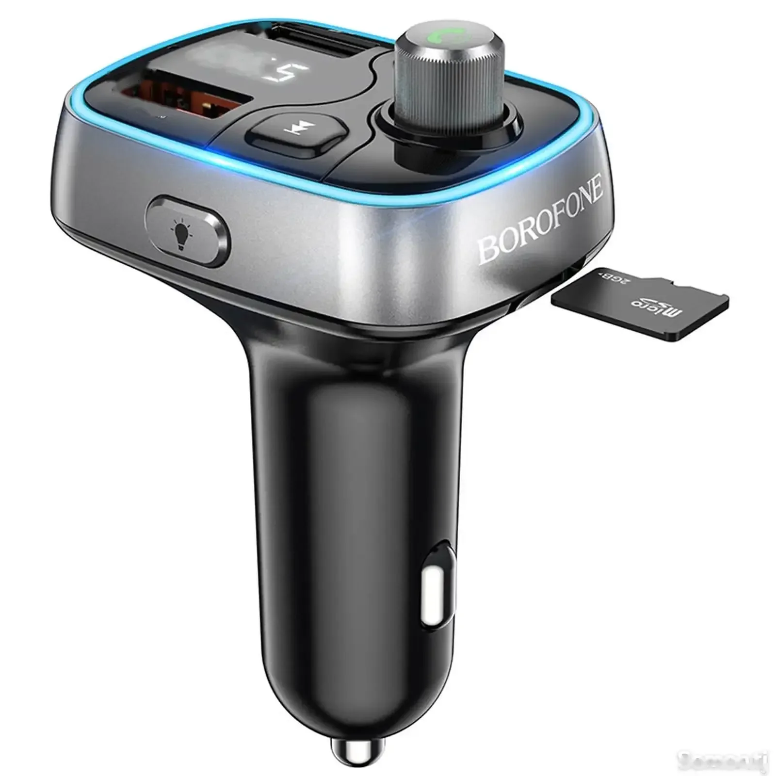 Автомобильный FM модулятор Bluetooth Borofone BC