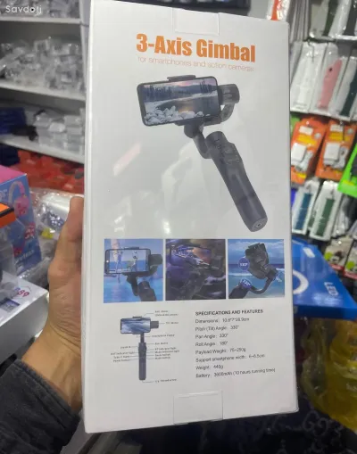 Стабилизатор для телефона F10 Pro 3-Axis Gimbal