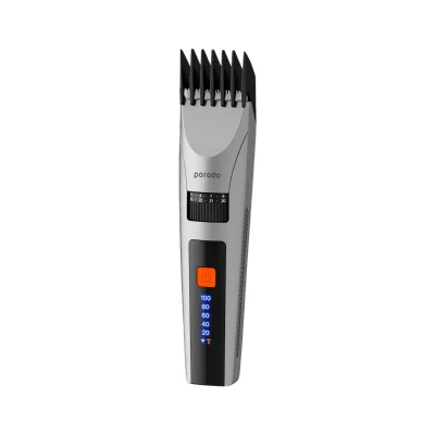 Машинка для стрижки Porodo LifeStyle Rechargeable LED display Hair Clipper With Two Cutting Modes 1200mAh серый