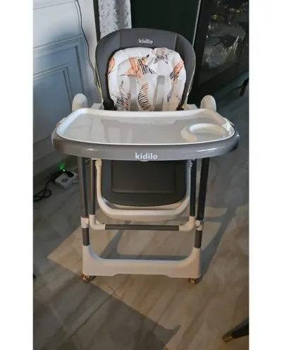 Детский стульчик для кормления + качели, 2 в 1 Kidilo