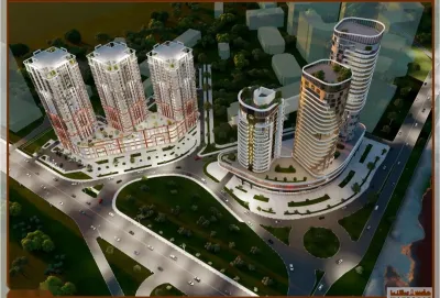 1-комн. квартира, 9 этаж, 52 м², Сино — миниатюра 2