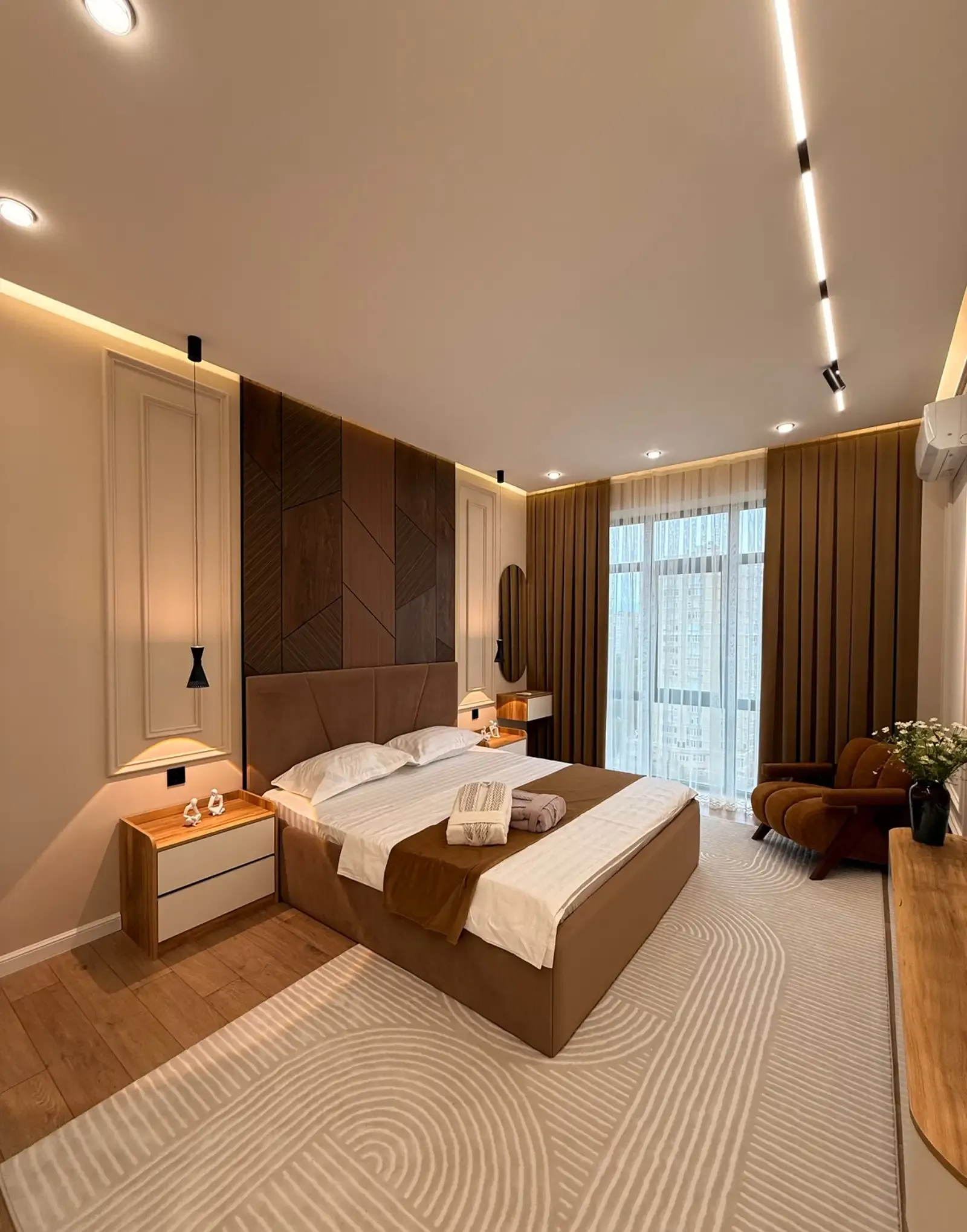 3-комн. квартира, 13 этаж, 127 м², Посольство Турции, Зирбак