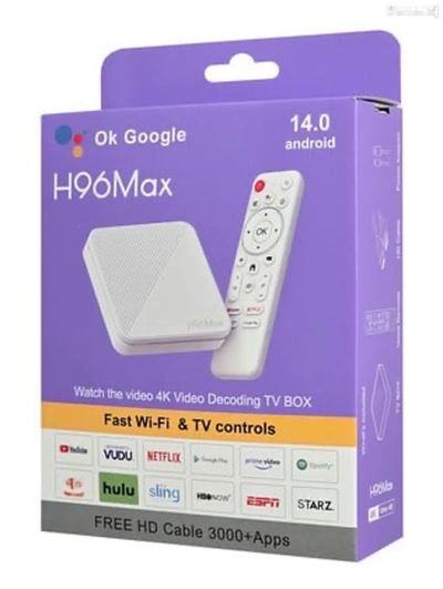 Приставка GoogleTV H96 Pro