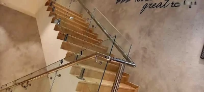 Стеклянные перила на заказ — миниатюра 3
