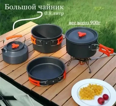 Набор посуды для кемпинга