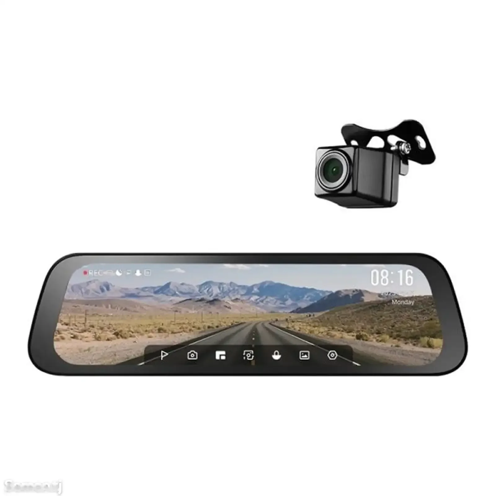 Видеорегистратор 70mai Rearview Dash Cam S500 Set