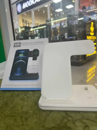 Беспроводная зарядка Wireless Charger 3in1