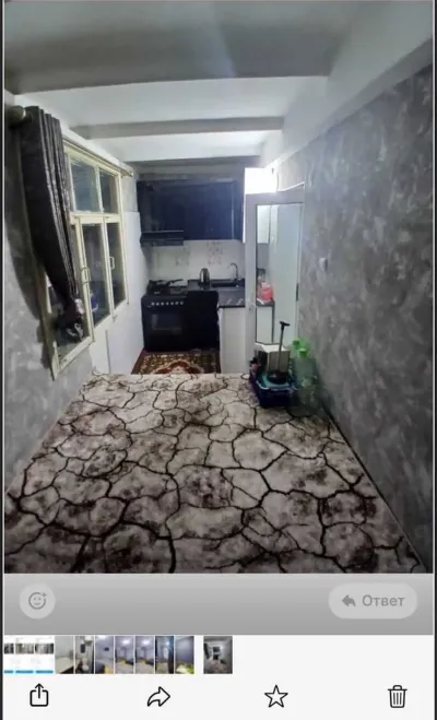 1-комн. квартира, 2 этаж, 32 м², профсоюз