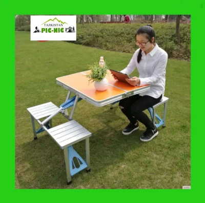 Стол туристический складной со стульями Coolwalk Pro-Plus 135х82х67см