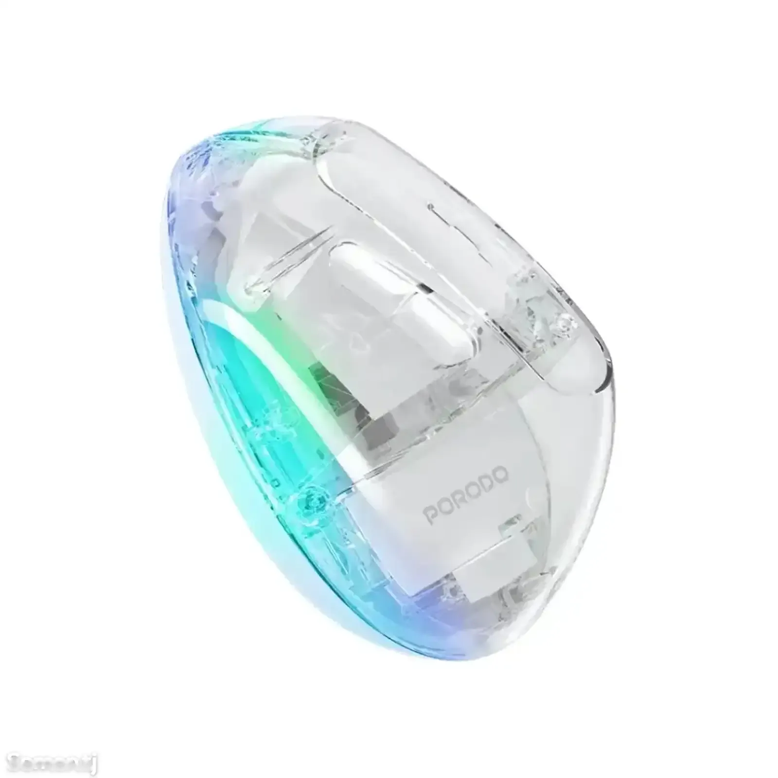 Мышь Porodo Vertical 4800 DPI Wireless Mouse Transparent