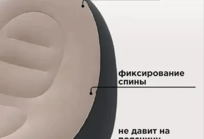 Кресло надувной 116х88 см