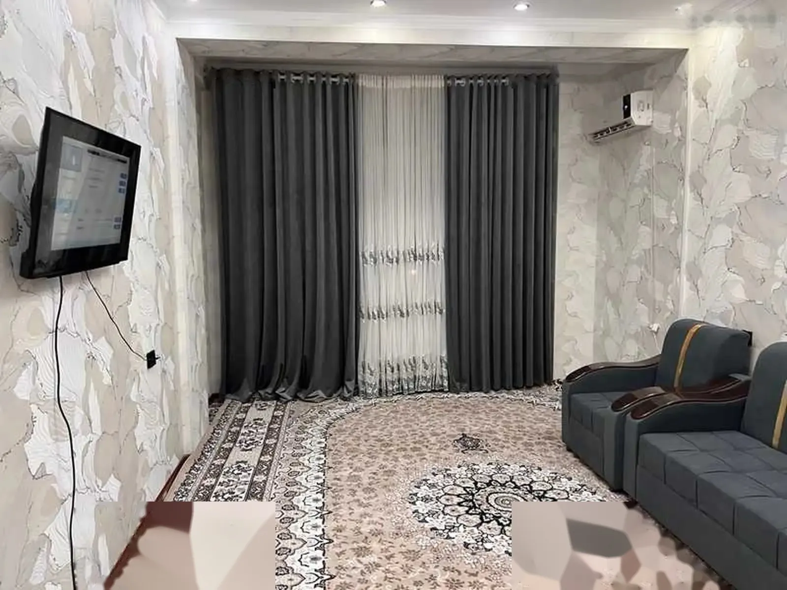 3-комн. квартира, 2 этаж, 100м², ашан
