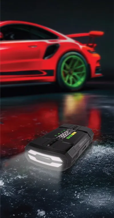 Пусковое устройство Green Lion 12V Jump Starter 12000 мАч черный